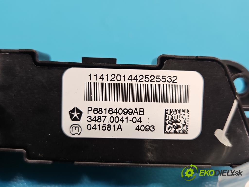 Jeep Cherokee KL 2013-2023 2.0 multijet: 140 HP manual 103 kW 1956 cm3 5- prepínač světla: pohotovosť: P68164099AB