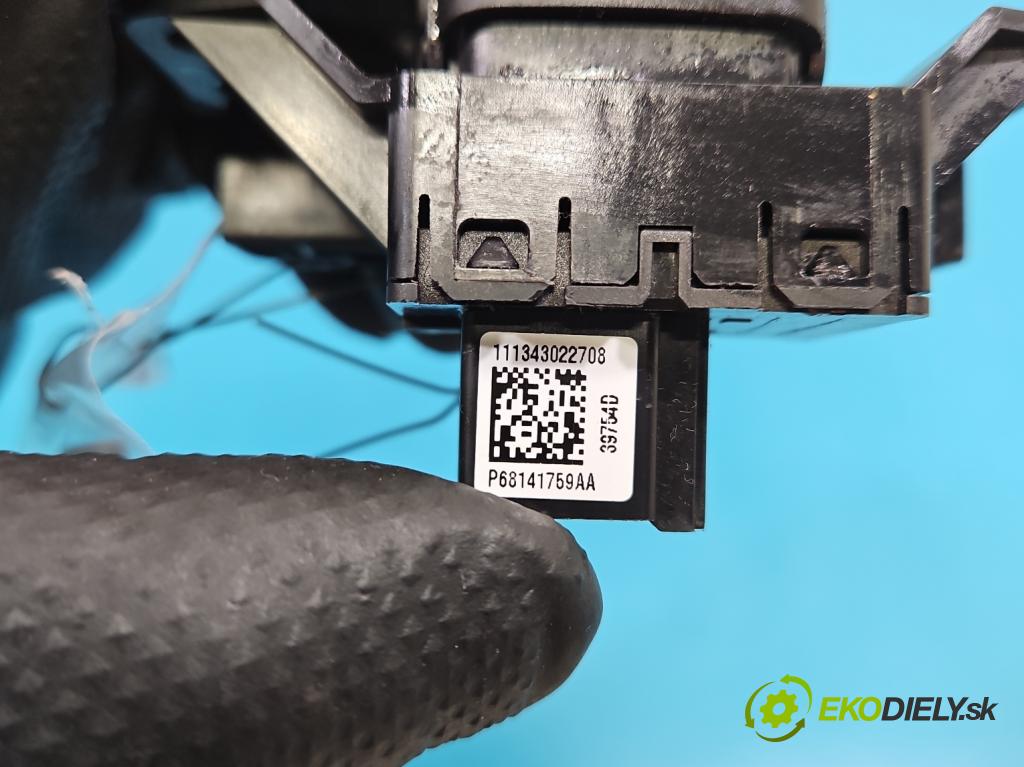 Jeep Cherokee KL 2013-2023 2.0 multijet 140 hp manual 103 kW 1956 cm3 5- Přepínač brzda: ručního P68141759AA (Páčky pod volantem)