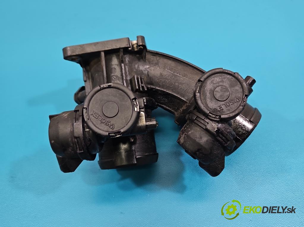 Peugeot 407 2.0 hdi 136 HP manual 100 kW 1997 cm3 4- klapka 9646846380 (Škrtiaca klapka)