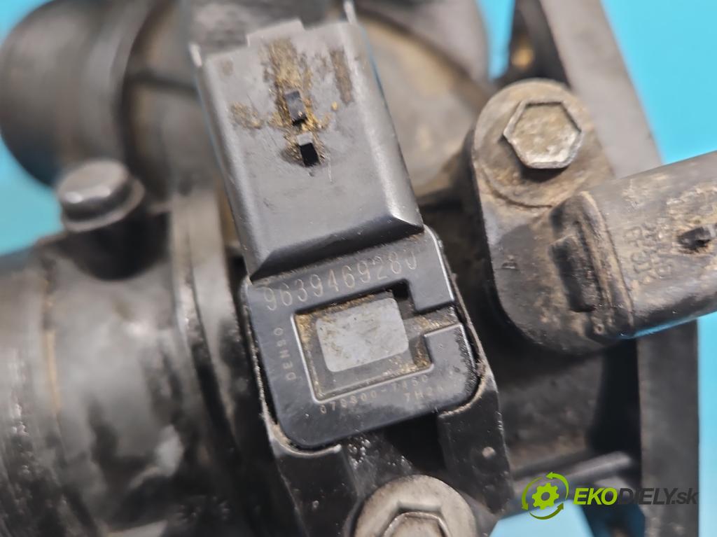 Peugeot 407 2.0 hdi 136 HP manual 100 kW 1997 cm3 4- klapka 9646846380 (Škrtiaca klapka)