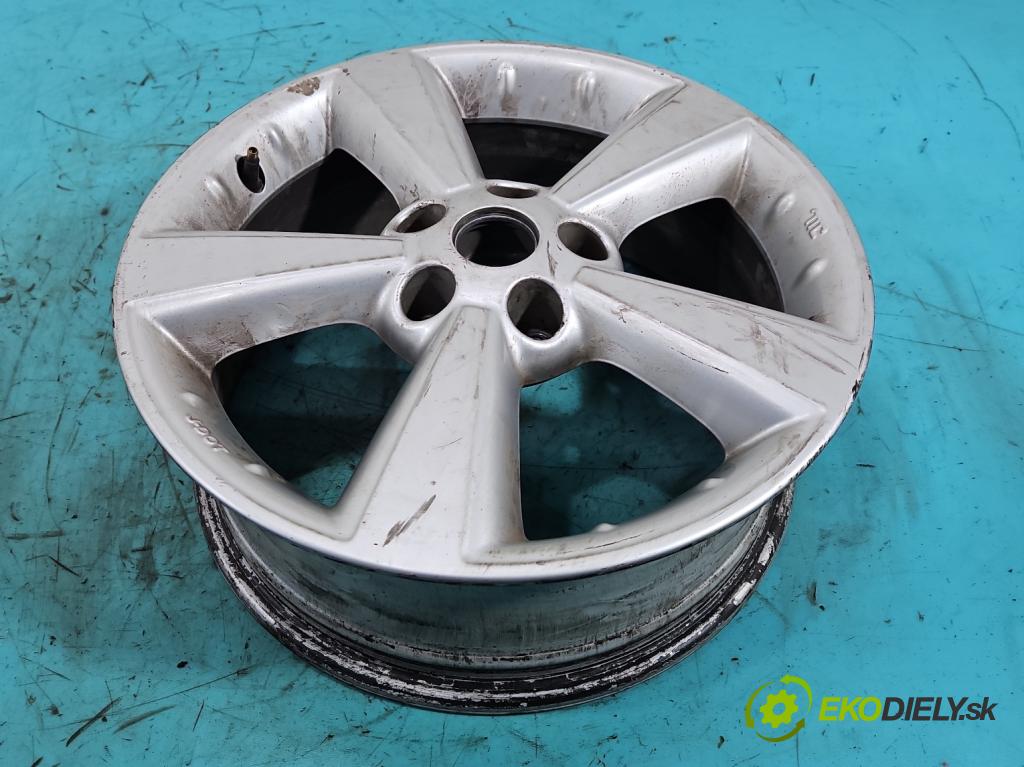 Nissan Qashqai I J10 2006-2013 1.6 16V 114 hp manual 84 kW 1598 cm3 5- Felga hliník 17" komplet