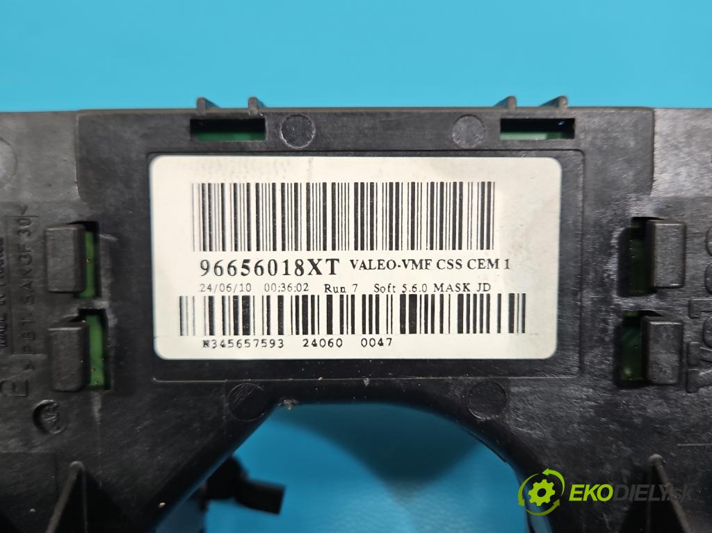 Citroen C4 I 2004-2011 1.6 16V 120 hp manual 88 kW 1598 cm3 5- Přepínač sdružený 96656018XT (Páčky pod volantem)