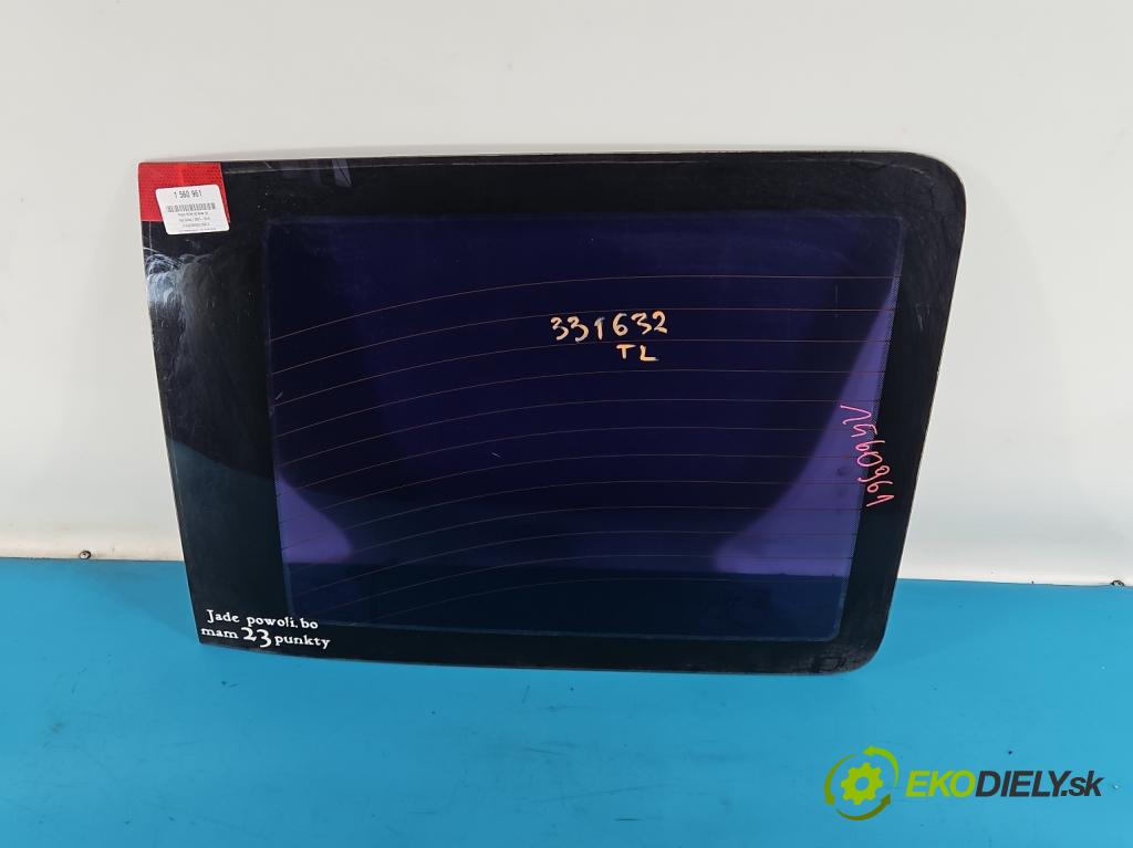 Fiat Doblo I 2001-2010 1.9 jtd 101 HP manual 74 kW 1910 cm3 5- sklo dvere zadné ľavé 