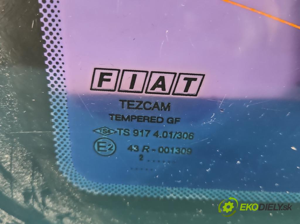 Fiat Doblo I 2001-2010 1.9 jtd 101 HP manual 74 kW 1910 cm3 5- sklo dvere zadné pravé