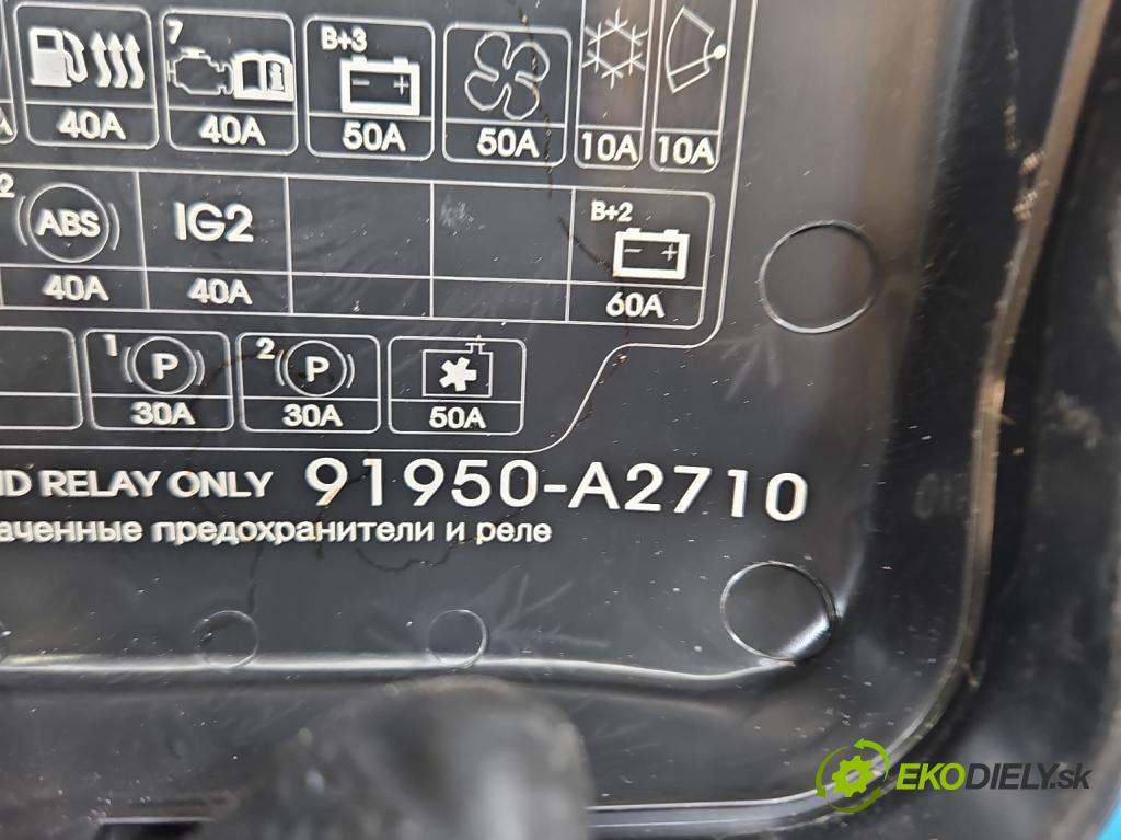 Kia Ceed II 2012-2018 1.6 crdi 128 hp manual 94 kW 1582 cm3 5- skříňka pojistková 91950-A2710 (Pojistková skříňka)
