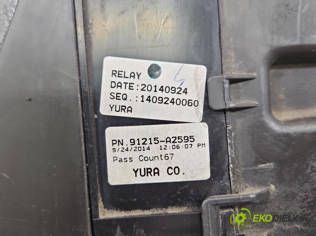 Kia Ceed II 2012-2018 1.6 crdi 128 hp manual 94 kW 1582 cm3 5- skříňka pojistková 91950-A2710 (Pojistková skříňka)