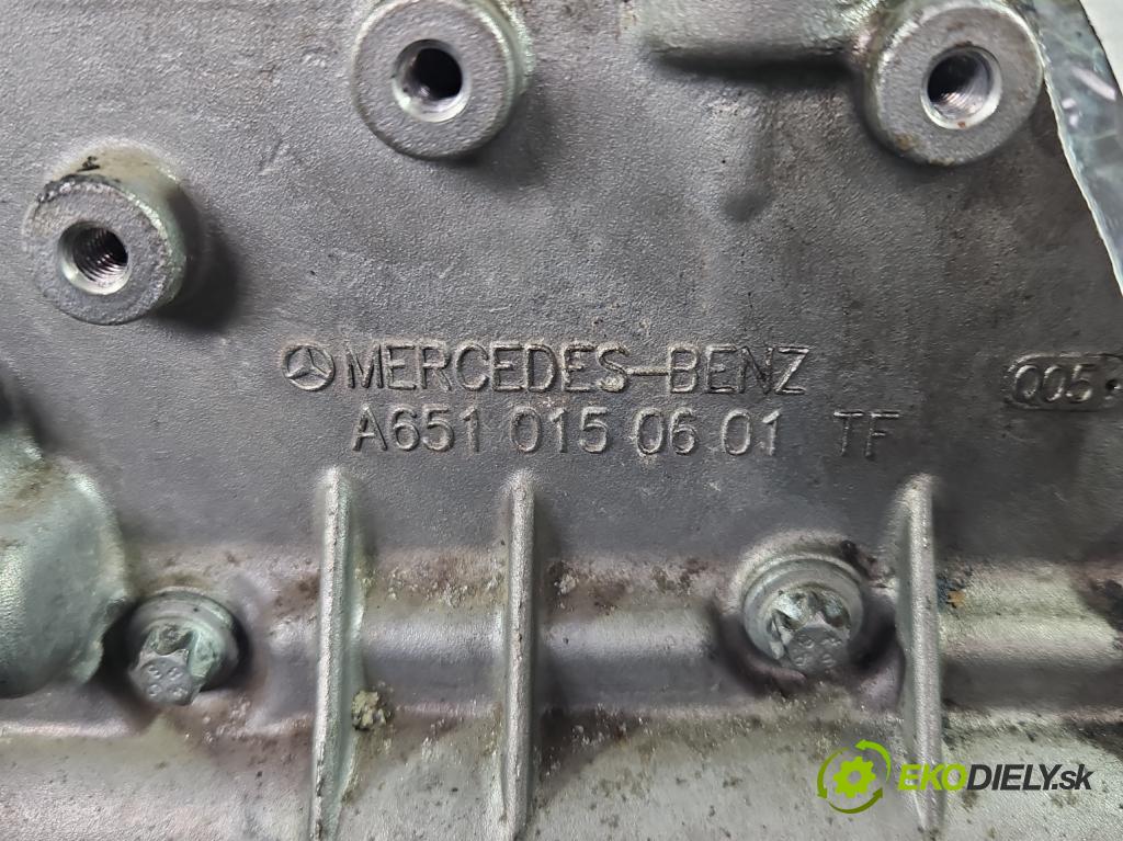 Mercedes B W246  2011-2018 2.1 cdi 136 HP automatic 100 kW 2143 cm3 5- Hlava: motora 651930