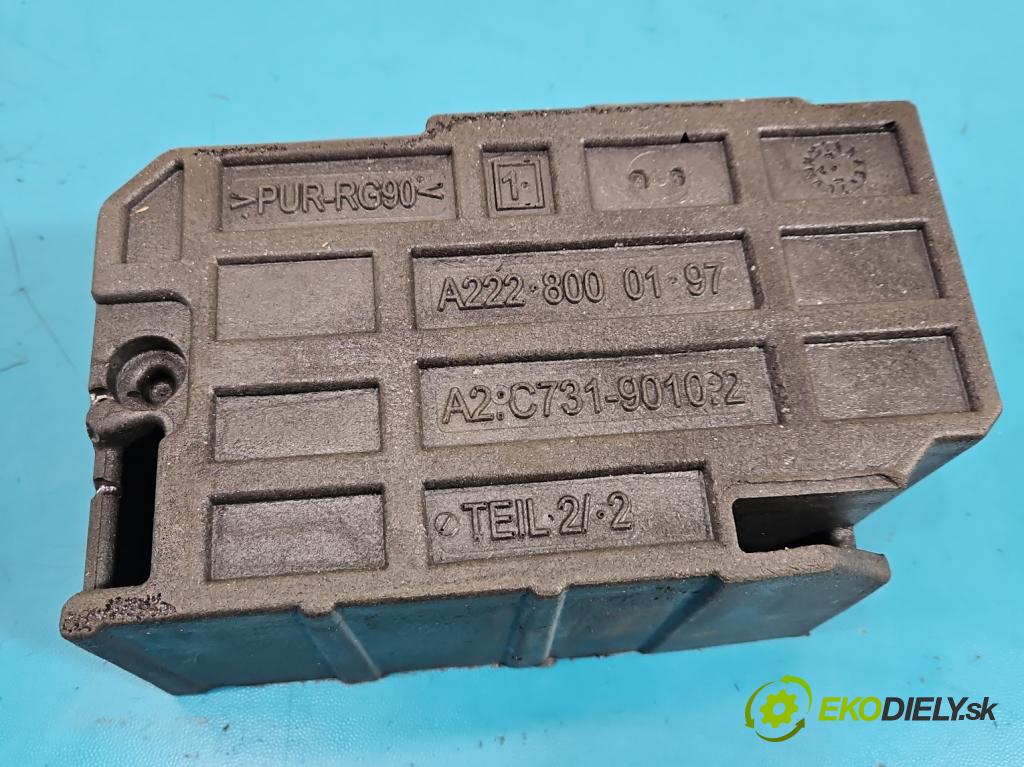 Mercedes S W222 2013-2020 3.0 cdi 656929 340KM automatic 250 kW 2925 cm3 4- kryt A2228000197