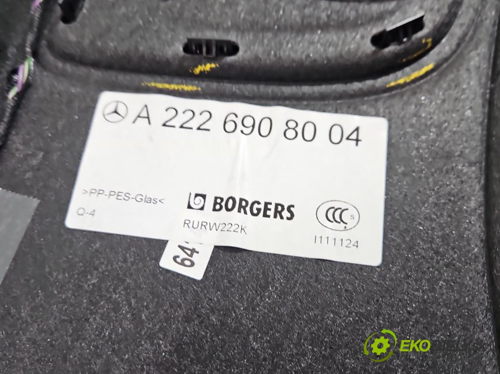 Mercedes S W222 2013-2020 3.0 cdi 656929 340KM: automatic 250 kW 2925 cm3 4- zadná A2226908004 (Pláto kufra)