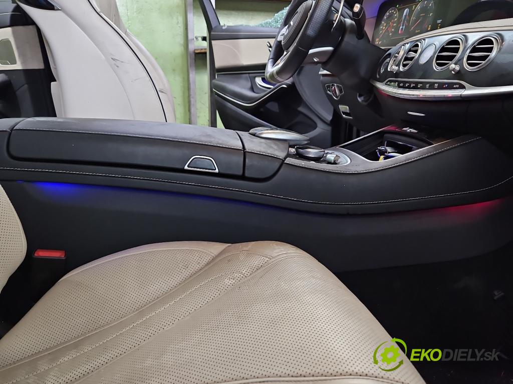 Mercedes S W222 2013-2020 3.0 cdi 656929 340KM: automatic 250 kW 2925 cm3 4- operadlo A2226801502 (Lakťová opierka)