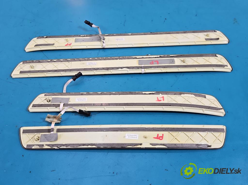 Mercedes S W222 2013-2020 3.0 cdi 656929 340KM: automatic 250 kW 2925 cm3 4- lišta práh: ľavé A2226805435 (Lišta prahová)