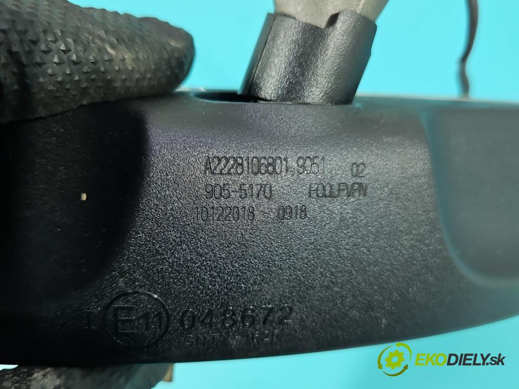 Mercedes S W222 2013-2020 3.0 cdi 656929 340KM automatic 250 kW 2925 cm3 4- zpětné zrcátko vnitřní A2228106801 (Vnitřní zpětné zrcátko)