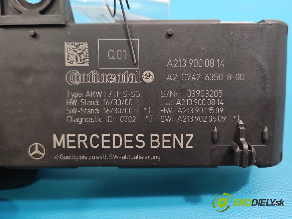 Mercedes S W222 2013-2020 3.0 cdi (656929) 340KM: automatic 250 kW 2925 cm3 4- riadiaca jednotka ostatné A2139000814