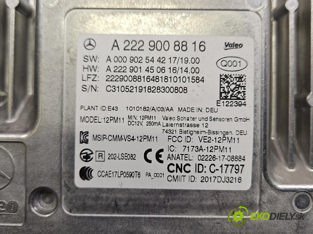 Mercedes S W222 2013-2020 3.0 cdi (656929) 340KM: automatic 250 kW 2925 cm3 4- riadiaca jednotka ostatné A2229008816