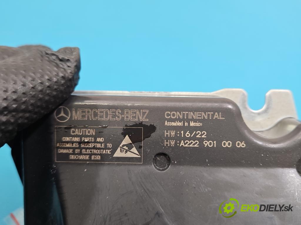 Mercedes S W222 2013-2020 3.0 cdi 656929 340KM automatic 250 kW 2925 cm3 4- řídící jednotka polštáře: A2229010006