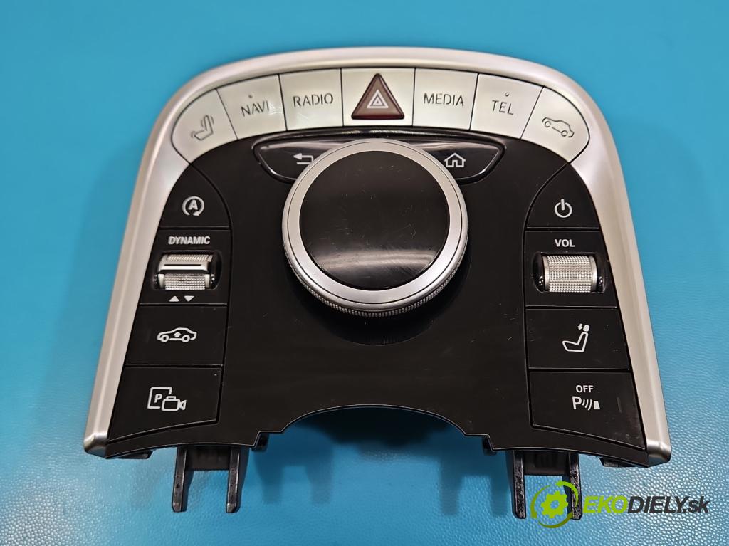 Mercedes S W222 2013-2020 3.0 cdi (656929) 340KM: automatic 250 kW 2925 cm3 4- prepínač rádio: navigácie A2229003516