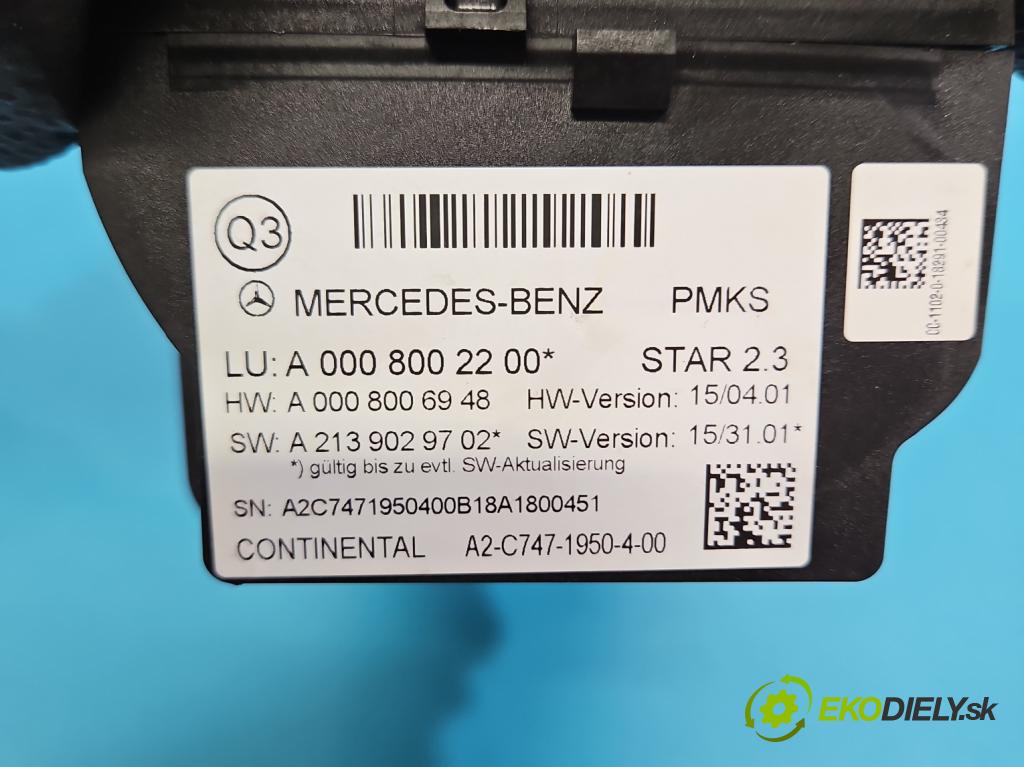 Mercedes S W222 2013-2020 3.0 cdi 656929 340KM: automatic 250 kW 2925 cm3 4- pompa ostatné A0008002200