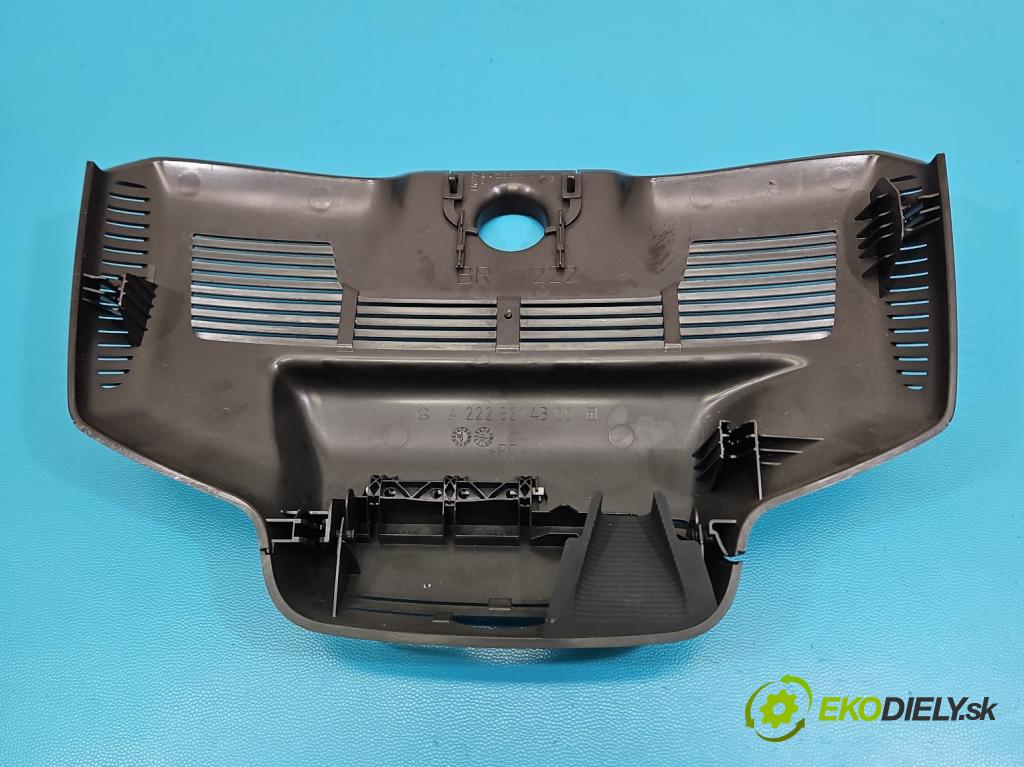 Mercedes S W222 2013-2020 3.0 cdi (656929) 340KM: automatic 250 kW 2925 cm3 4- kryt plast A2228214300