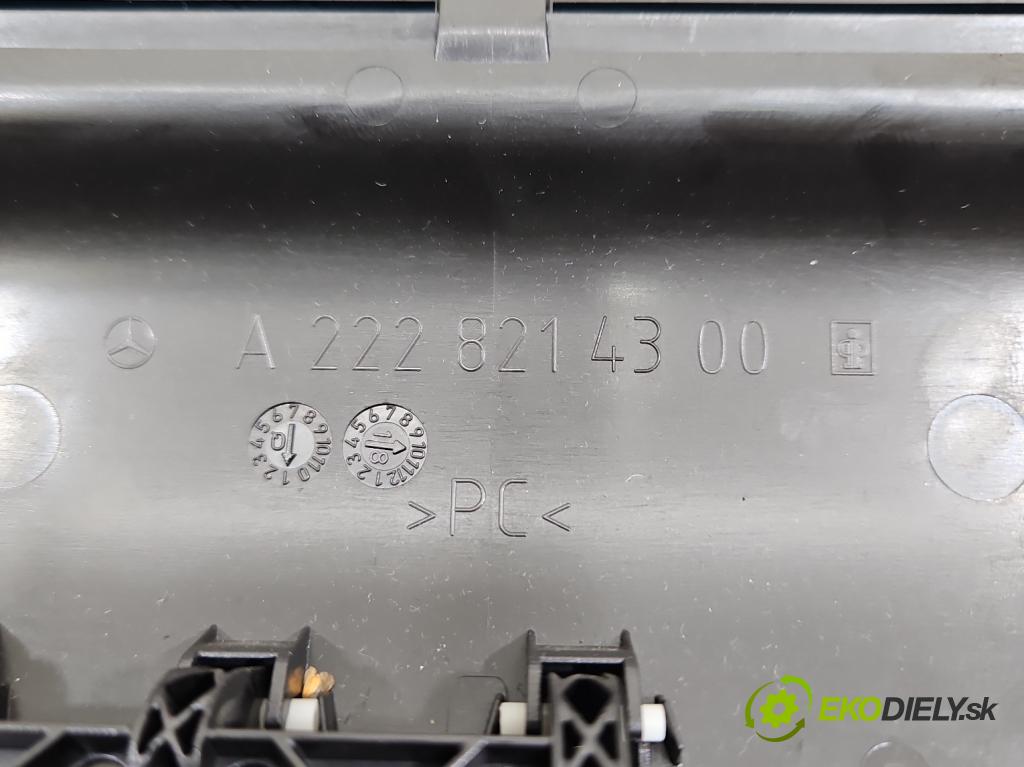 Mercedes S W222 2013-2020 3.0 cdi (656929) 340KM: automatic 250 kW 2925 cm3 4- kryt plast A2228214300