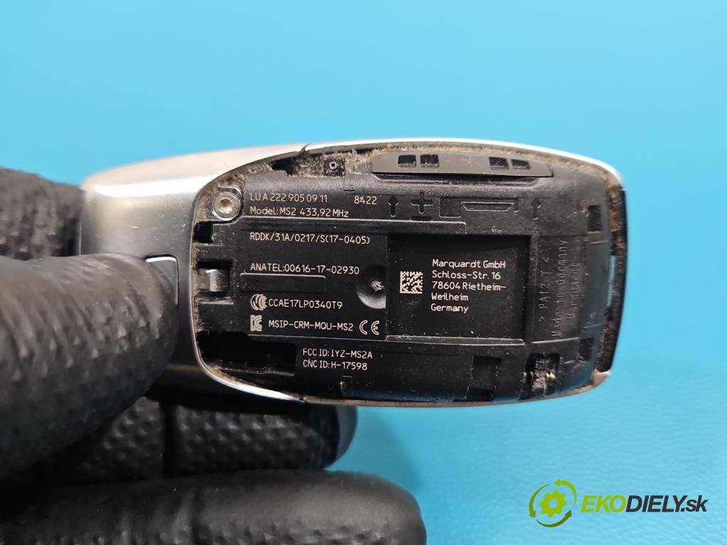 Mercedes S W222 2013-2020 3.0 cdi (656929) 340KM: automatic 250 kW 2925 cm3 4- dialkové klíč: A2229050911