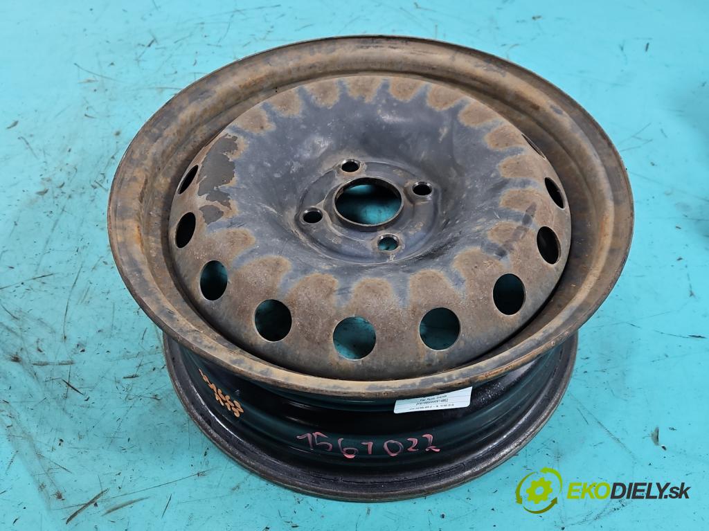 Fiat Punto Grande 1.4 8V 77 HP manual 57 kW 1368 cm3 5- Disk oceľový 15