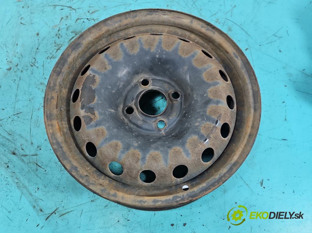 Fiat Punto Grande 1.4 8V 77 HP manual 57 kW 1368 cm3 5- Disk oceľový 15"