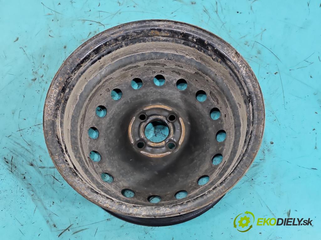 Fiat Punto Grande 1.4 8V 77 HP manual 57 kW 1368 cm3 5- Disk oceľový 15"