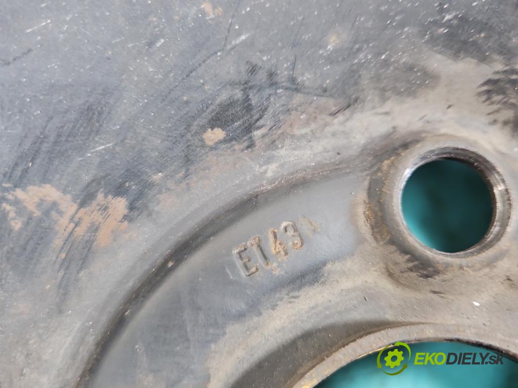 Fiat Punto Grande 1.4 8V 77 HP manual 57 kW 1368 cm3 5- Disk oceľový 15"