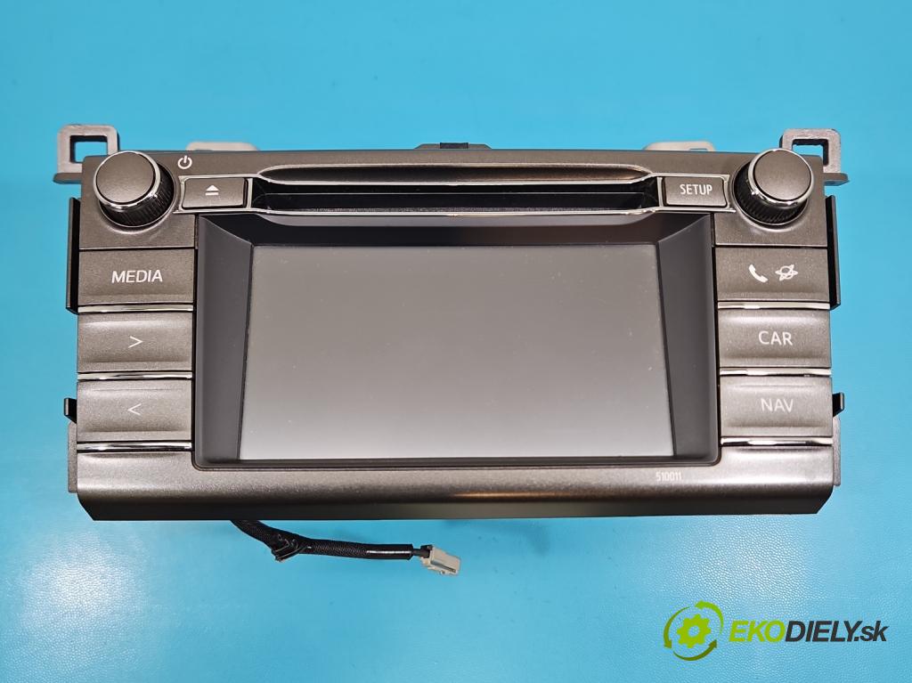 Toyota Rav4 IV 2013-2018 2.0 D4D 124hp manual 91 kW 1998 cm3 5- Radio originál 86140-42210