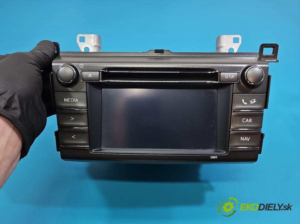 Toyota Rav4 IV 2013-2018 2.0 D4D 124hp manual 91 kW 1998 cm3 5- Radio originál 86140-42210