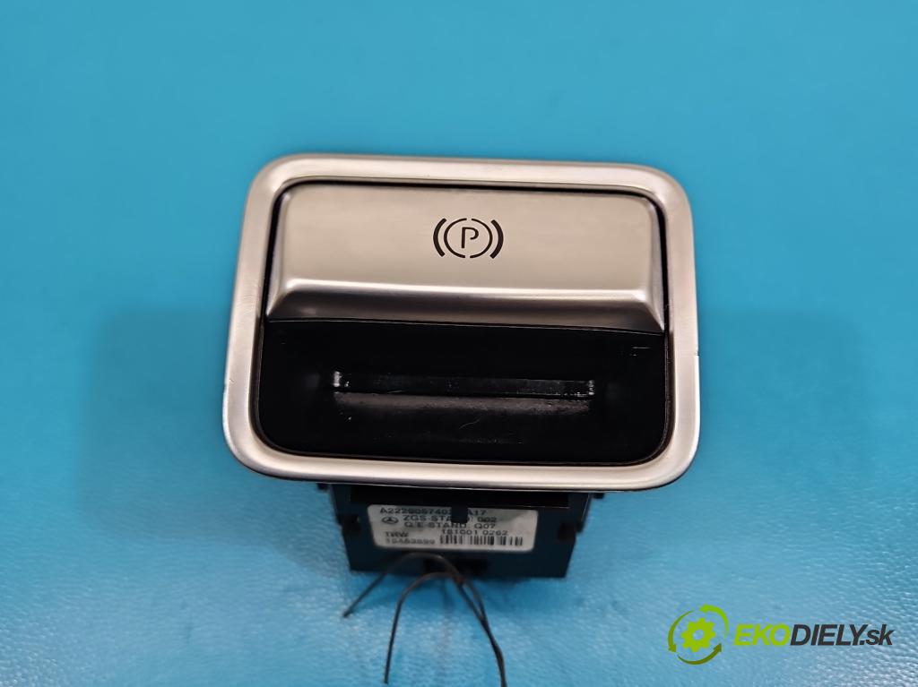 Mercedes S W222 2013-2020 3.0 cdi (656929) 340KM: automatic 250 kW 2925 cm3 4- prepínač brzda: ručný A2229057402 (Prepínacie páčky pod volantom)