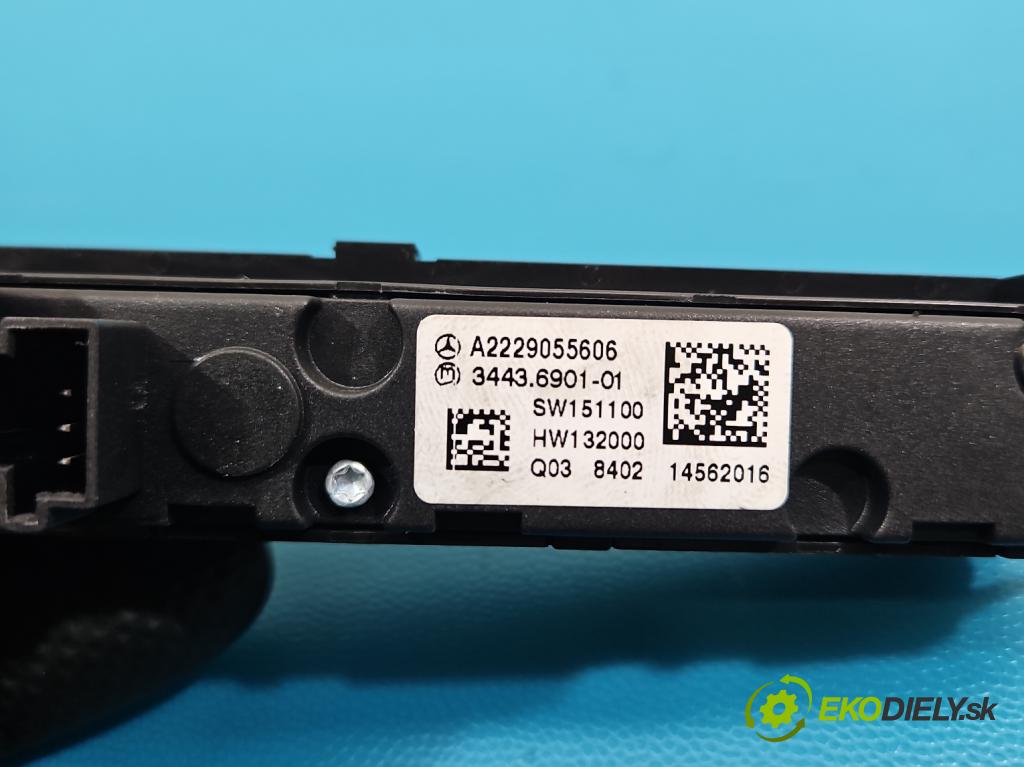 Mercedes S W222 2013-2020 3.0 cdi (656929) 340KM: automatic 250 kW 2925 cm3 4- prepínač ostatné A2229055606