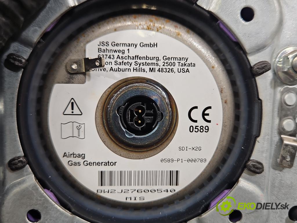 Mercedes S W222 2013-2020 3.0 cdi (656929) 340KM automatic 250 kW 2925 cm3 4- Polštář: vzduch: Řidič: 0008608600 (Airbag)