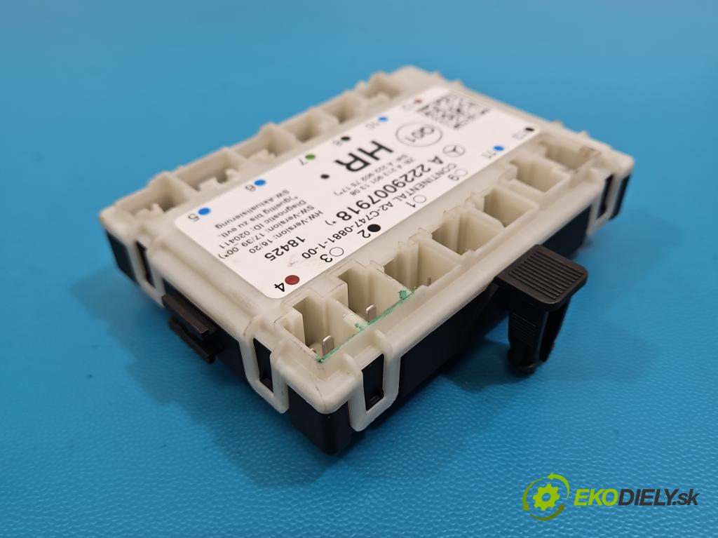 Mercedes S W222 2013-2020 3.0 cdi (656929) 340KM automatic 250 kW 2925 cm3 4- řídící jednotka A2229007918