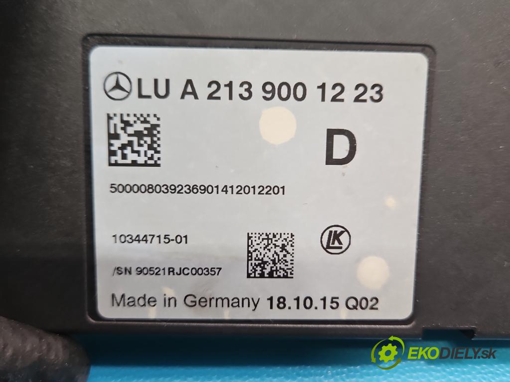 Mercedes S W222 2013-2020 3.0 cdi (656929) 340KM: automatic 250 kW 2925 cm3 4- riadiaca jednotka ostatné A2139001223