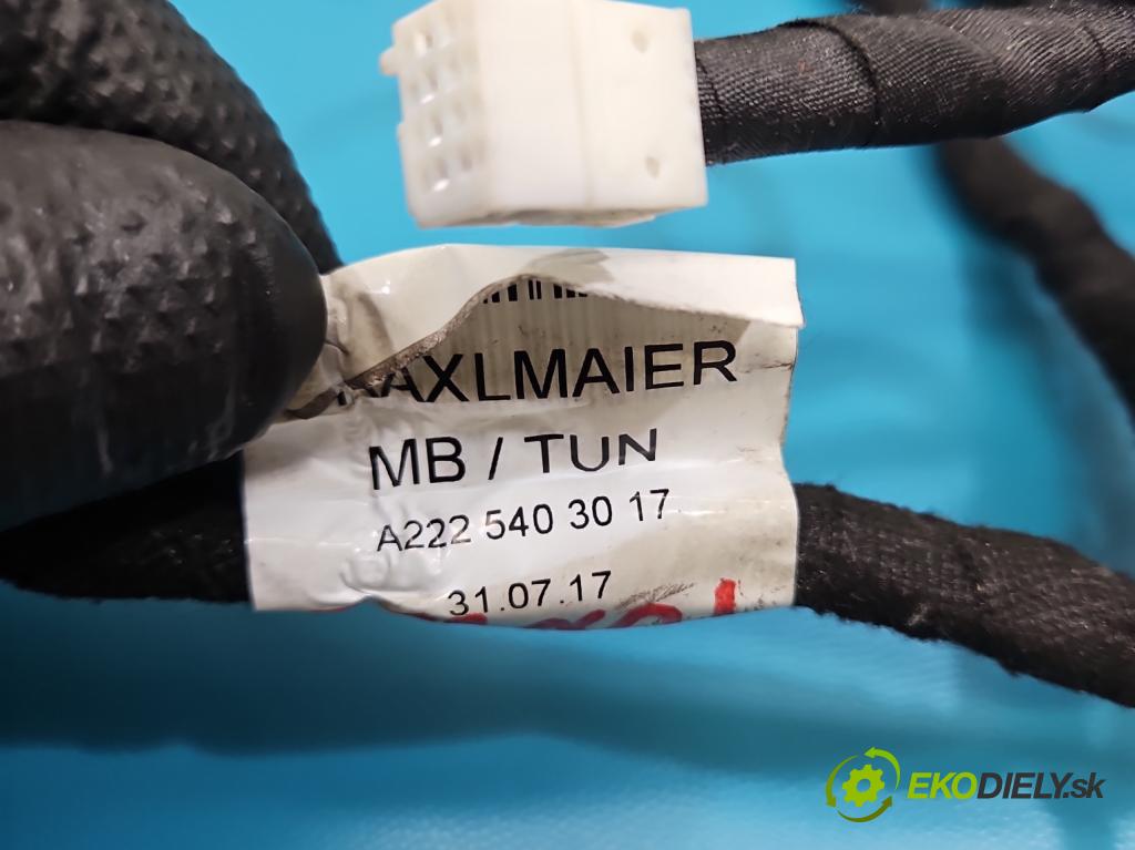 Mercedes S W222 2013-2020 3.0 cdi 656929 340KM: automatic 250 kW 2925 cm3 4- Zväzok: ostatné A2225403017