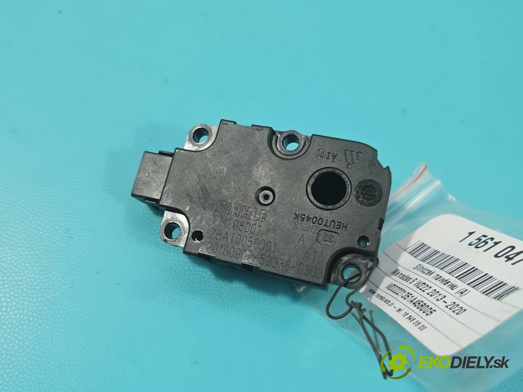 Mercedes S W222 2013-2020 3.0 cdi (656929) 340KM: automatic 250 kW 2925 cm3 4- motor: kúrenia HEUT0045K