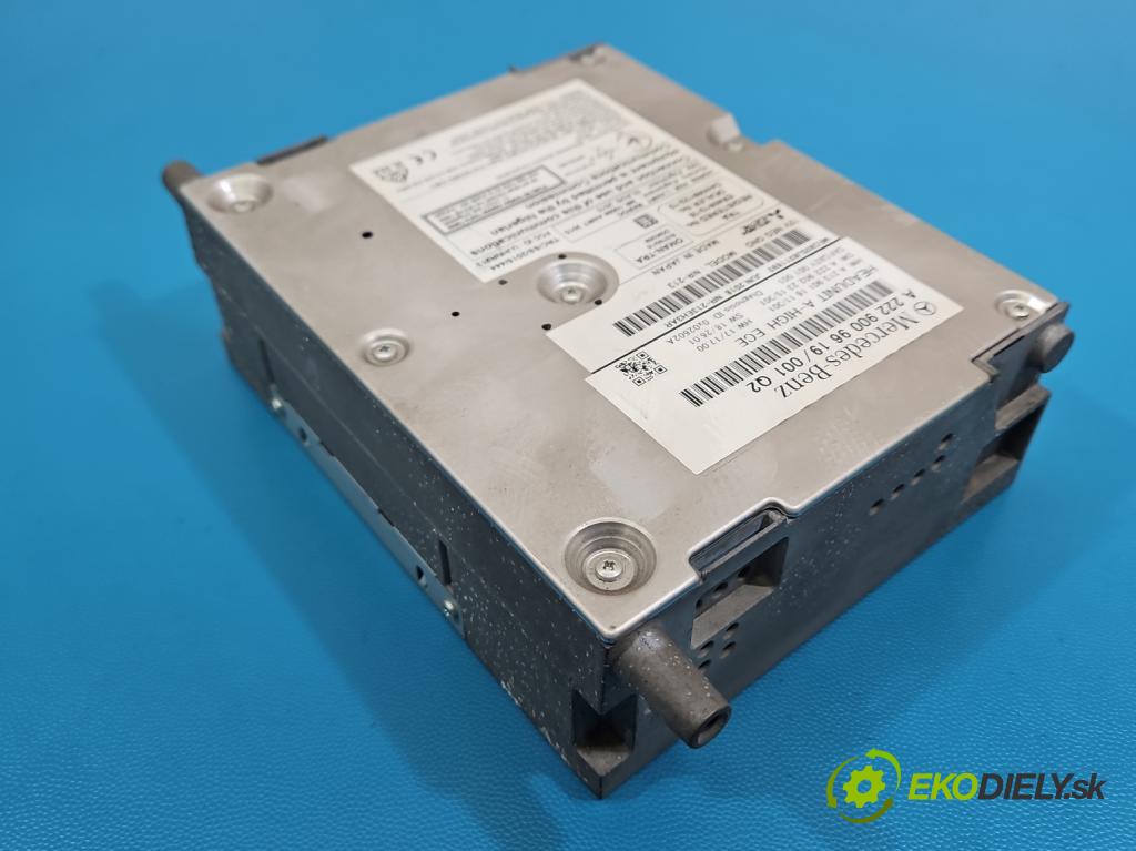 Mercedes S W222 2013-2020 3.0 cdi 656929 340KM: automatic 250 kW 2925 cm3 4- Radio originál A2229009619