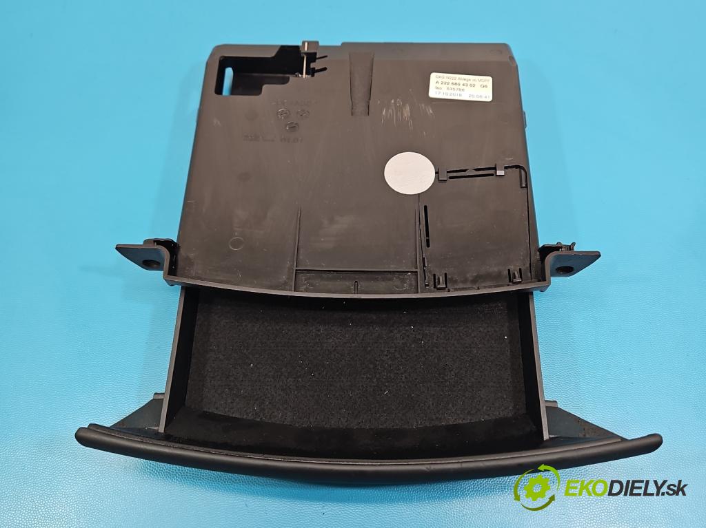 Mercedes S W222 2013-2020 3.0 cdi 656929 340KM: automatic 250 kW 2925 cm3 4- kastlík A2226804302