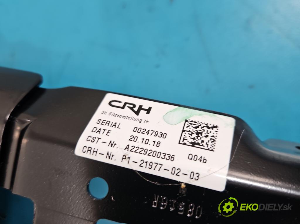 Mercedes S W222 2013-2020 3.0 cdi 656929 340KM: automatic 250 kW 2925 cm3 4- Upevnenie: A2229200336