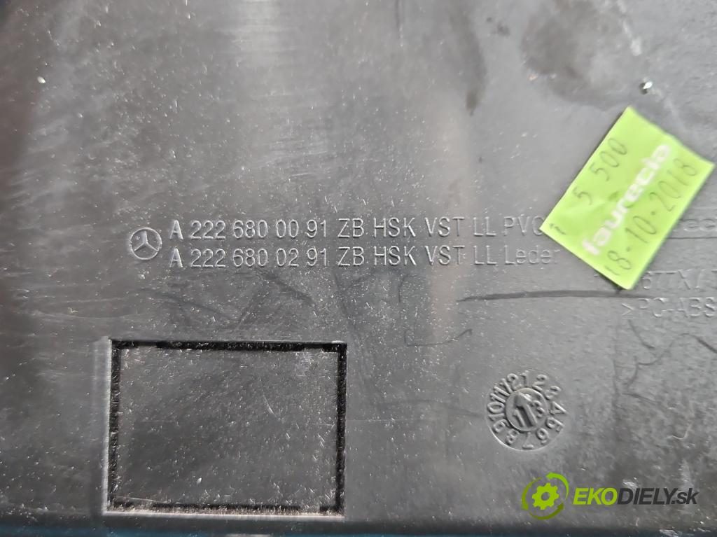 Mercedes S W222 2013-2020 3.0 cdi 656929 340KM: automatic 250 kW 2925 cm3 4- kastlík A2226800091