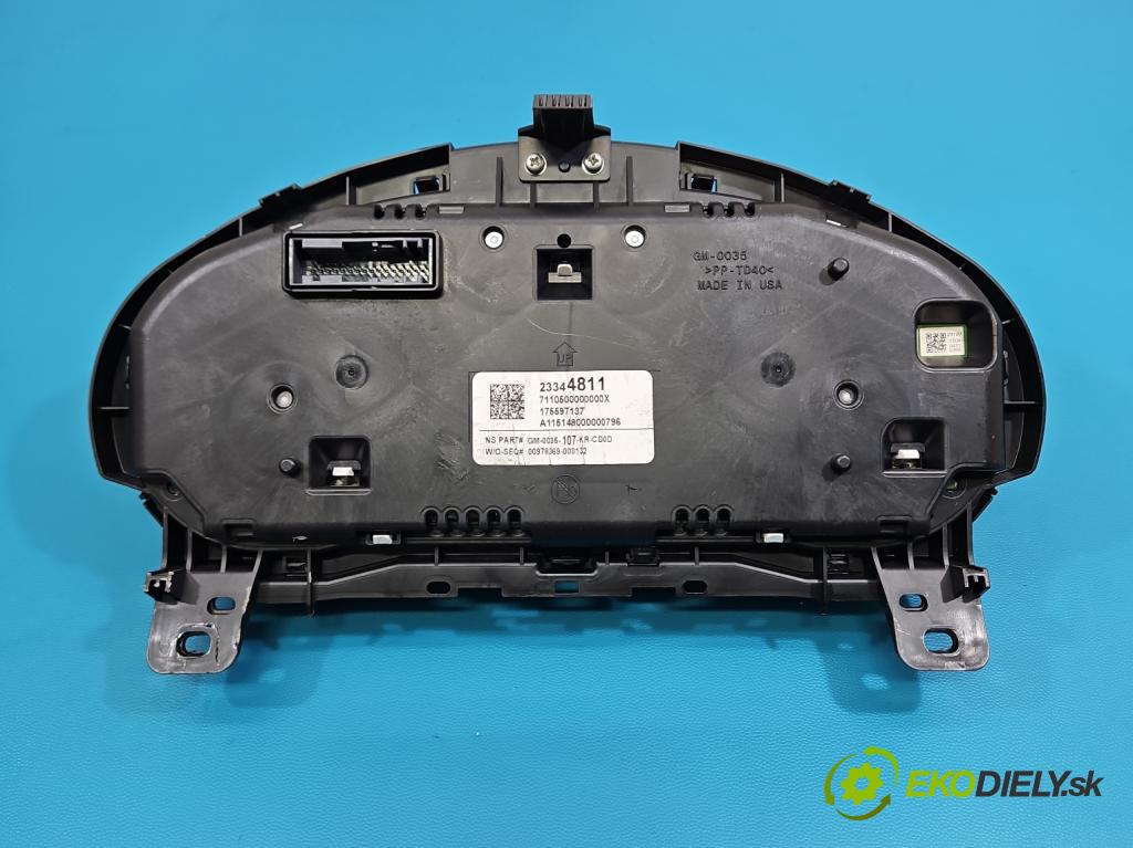 Opel Insignia A 2008-2017 2.0 cdti 170 hp manual 125 kW 1956 cm3 4- Přístrojová deska 23344811 (Přístrojová deska)