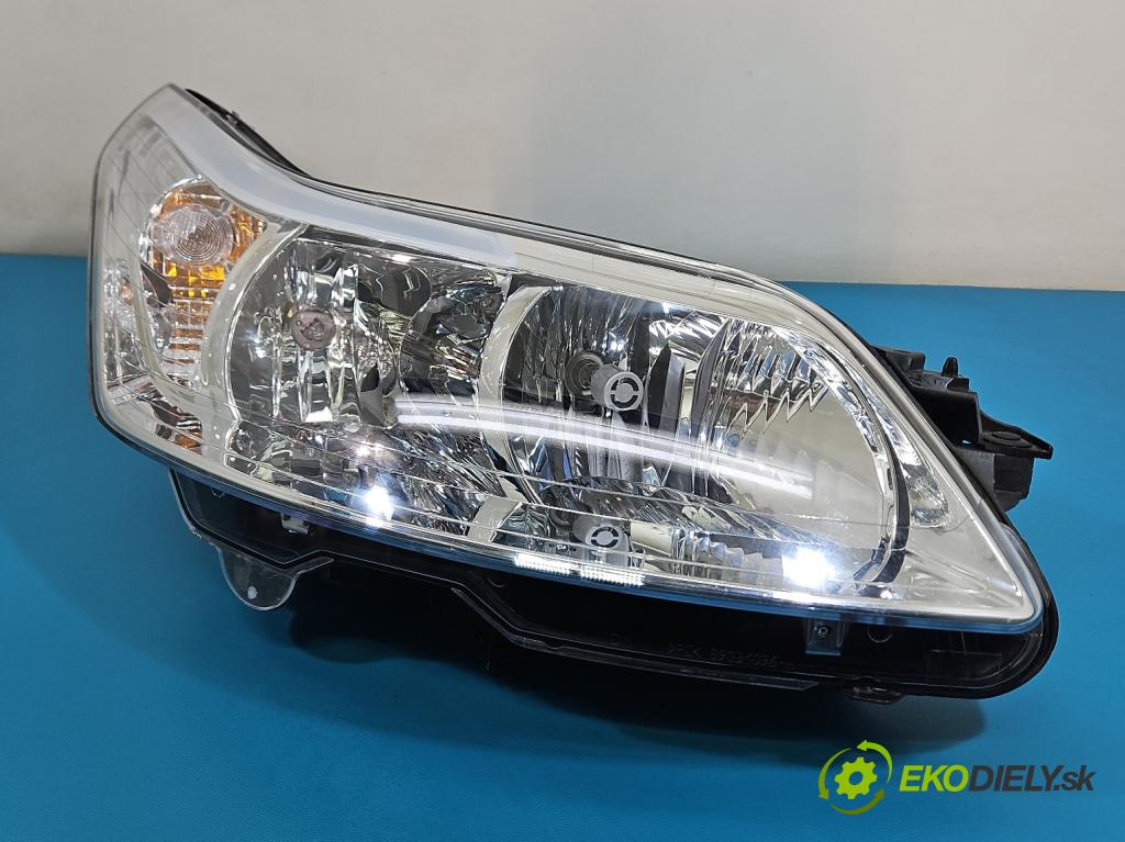 Citroen C4 I 2004-2011 1.6 16V 120 HP manual 88 kW 1598 cm3 5- Reflektor: pravý 9684382280 (Svetlo predné pravé)