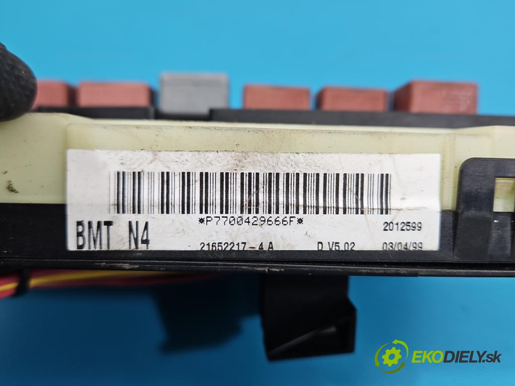 Renault Clio II 1998-2012 1.2 8V 58 HP manual 43 kW 1149 cm3 5- riadiaca jednotka motora 7700115207