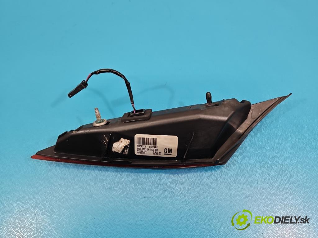 Opel Insignia A 2008-2017 2.0 cdti 170 HP manual 125 kW 1956 cm3 4- svetlo / reflektor zadné ľavé 22756313 (Kľučka dverí ostatné)