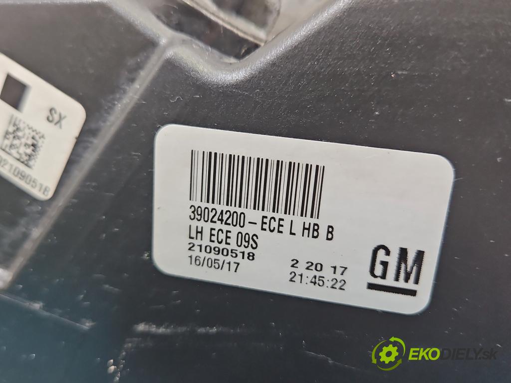 Opel Insignia A 2008-2017 2.0 cdti 170 HP manual 125 kW 1956 cm3 4- svetlo / reflektor zadné ľavé 21090518 (Kľučka dverí ostatné)