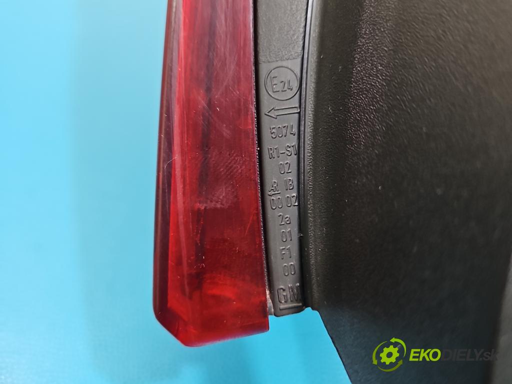 Opel Insignia A 2008-2017 2.0 cdti 170 HP manual 125 kW 1956 cm3 4- svetlo / reflektor zadné ľavé 21090518 (Kľučka dverí ostatné)