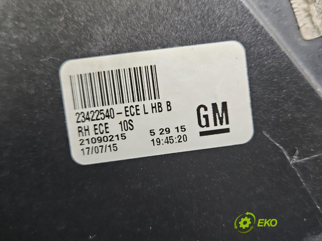 Opel Insignia A 2008-2017 2.0 cdti 170 HP manual 125 kW 1956 cm3 4- svetlo / reflektor zadné pravé 23422540 (Kľučka dverí ostatné)