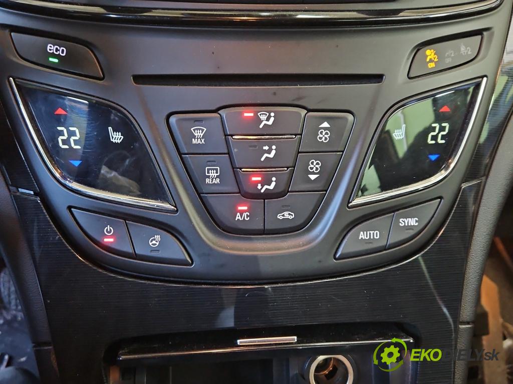 Opel Insignia A 2008-2017 2.0 cdti 170 HP manual 125 kW 1956 cm3 4- panel kúrenia 26202374