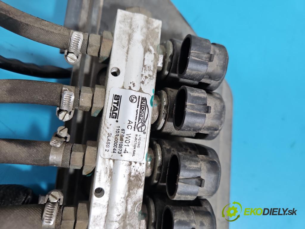 Renault Clio II 1998-2012 1.2 8V 58 HP manual 43 kW 1149 cm3 5- inštalácia LPG STAG 200 GOFAST